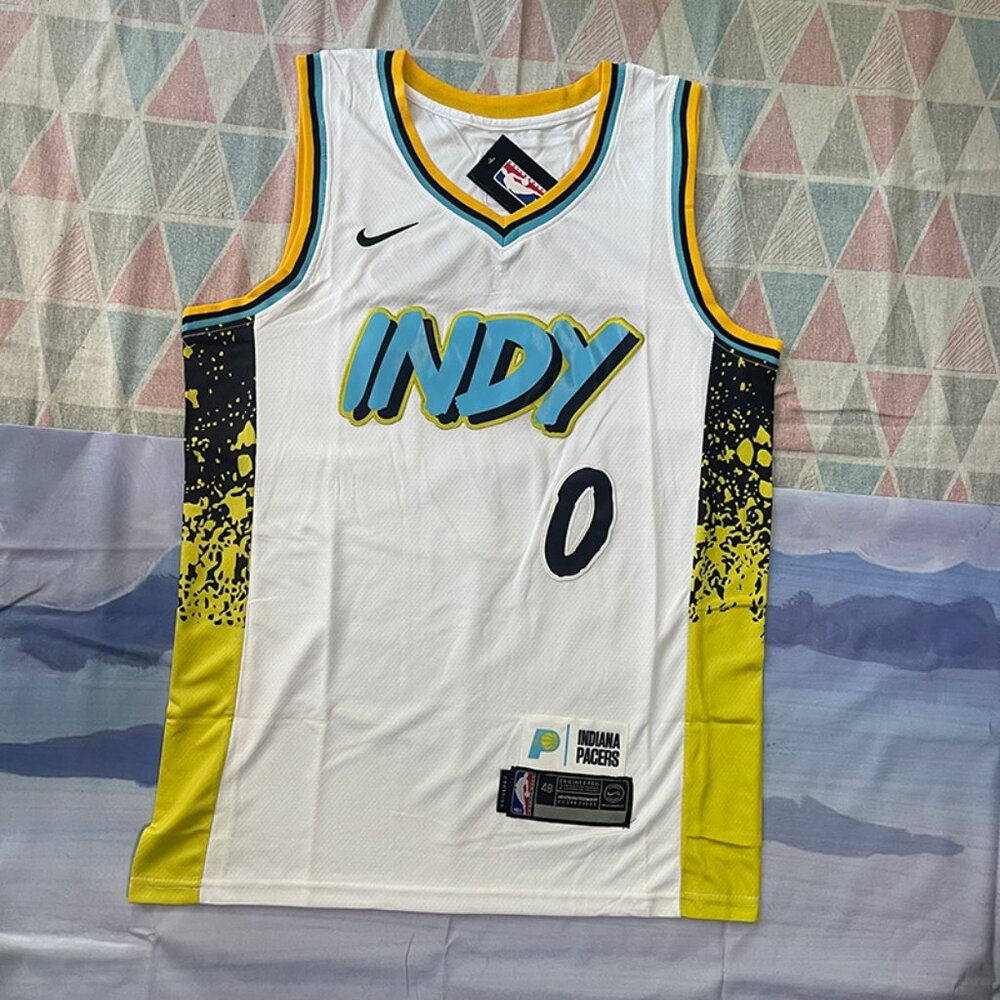 Tyrese Haliburton #0 Indiana Pacers Nike Swingman Jersey
